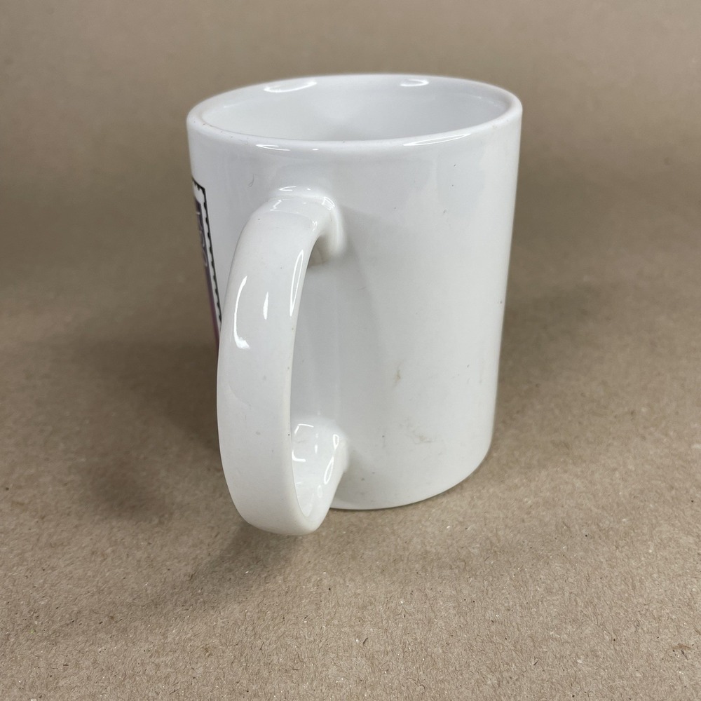 Vtg‎ Elvis Presley 1992 Postage Stamp Design Mug White Rock & Roll USA - Picture 6 of 10